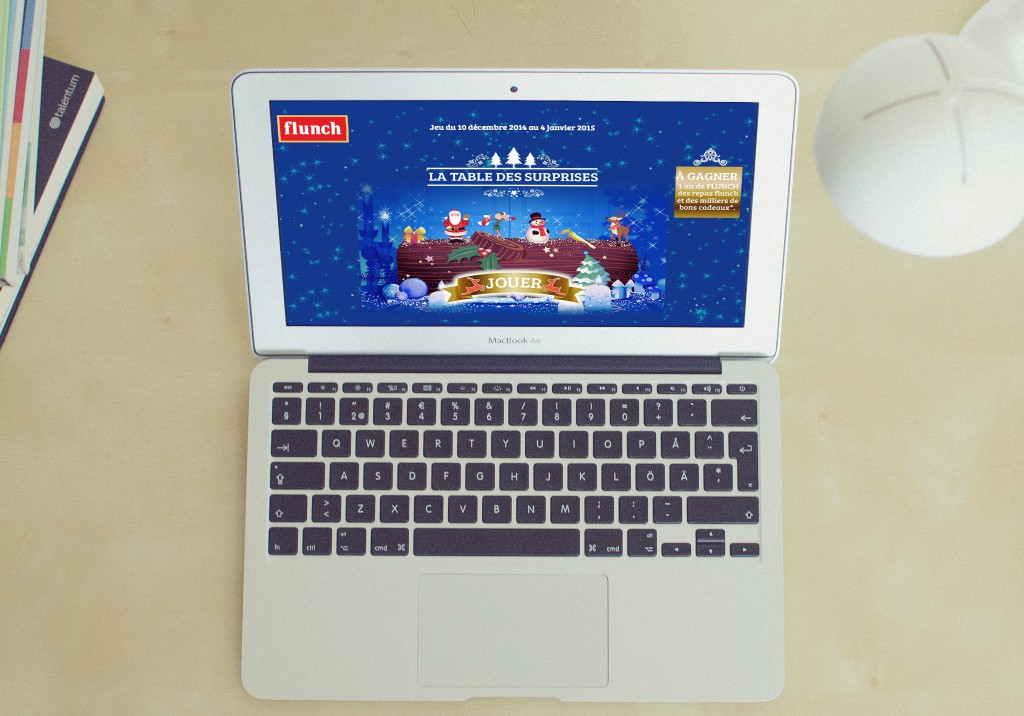 Table des Surprises : un "Instant Gagnant" gourmand, revisité et responsive pour flunch