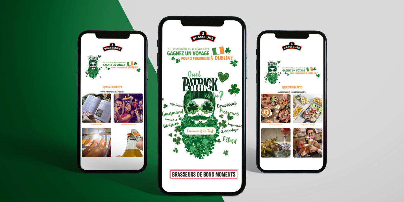 Jeu digital saint Patrick