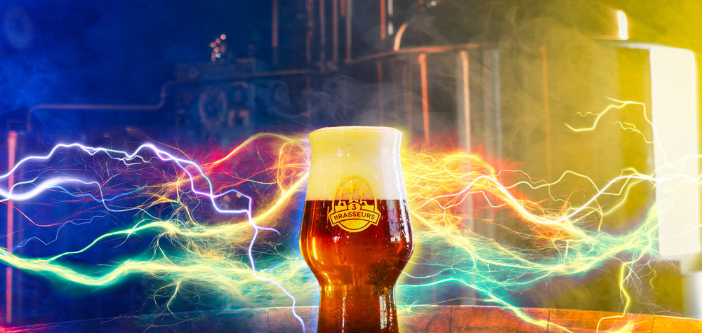 réalisation visuel lancement bière